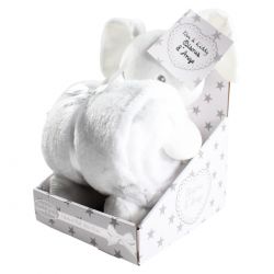 Plaid avec peluche Tom Kids
