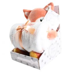 Plaid avec peluche Tom Kids