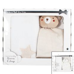 Plaid avec peluche Tom Kids