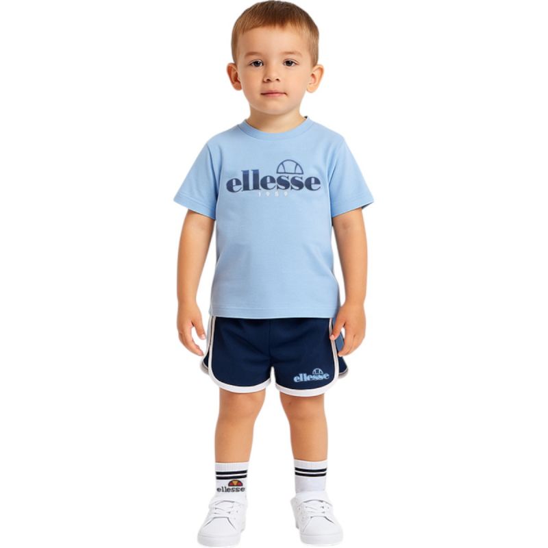 Ensemble 3 pièces T-shirt, short et chausettes Ellesse