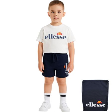 Ensemble 3 pièces T-shirt, short et sac Ellesse Ensemble 3 pièces T-shirt, short et sac Ellesse