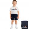 Ensemble 3 pièces T-shirt, short et sac Ellesse