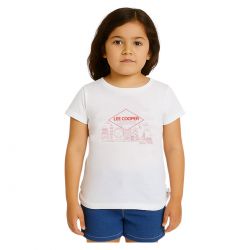 T-shirt manches courtes fille Lee Cooper