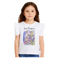 T-shirt manches courtes fille Lee Cooper