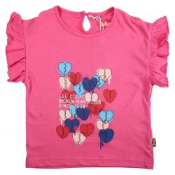 T-shirt manches courtes fille Lee Cooper