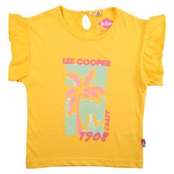 T-shirt manches courtes fille Lee Cooper