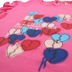 T-shirt manches courtes fille Lee Cooper