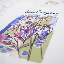 T-shirt manches courtes fille Lee Cooper