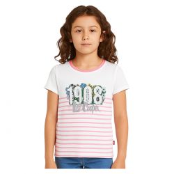 T-shirt manches courtes fille Lee Cooper