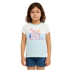 T-shirt manches courtes fille Lee Cooper