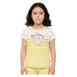 T-shirt manches courtes fille Lee Cooper