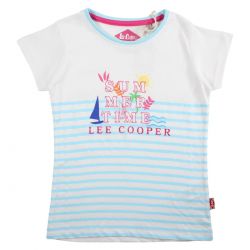 T-shirt manches courtes fille Lee Cooper