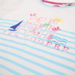 T-shirt manches courtes fille Lee Cooper