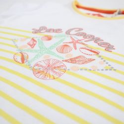 T-shirt manches courtes fille Lee Cooper
