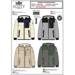 Parka homme Scott