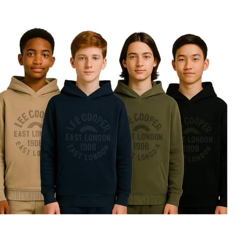 Sweat à capuche garçon Lee Cooper