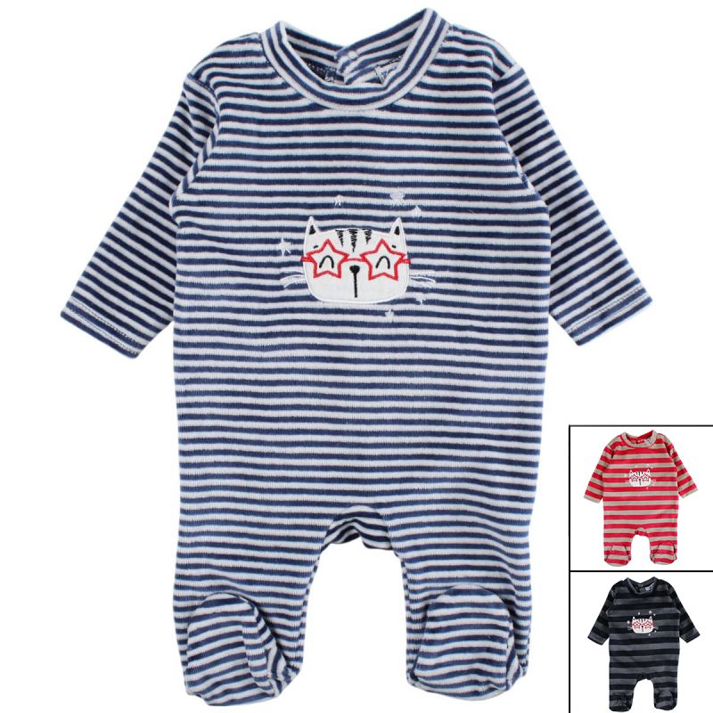 Grenouillère bébé garcon Tom Kids 1-24M