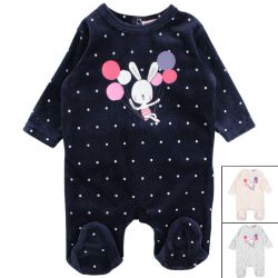 Grenouillère bébé fille Tom Kids 1-24M