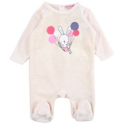Grenouillère bébé fille Tom Kids 1-24M