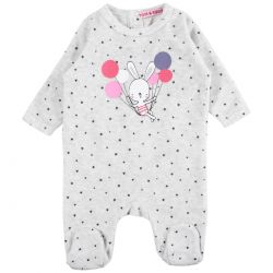 Grenouillère bébé fille Tom Kids 1-24M