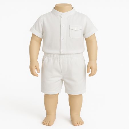 Ensemble bapteme bebe Tom Kids
