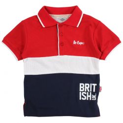 Polo manches courtes Garcon Lee Cooper