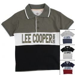 Polo manches courtes Garcon Lee Cooper