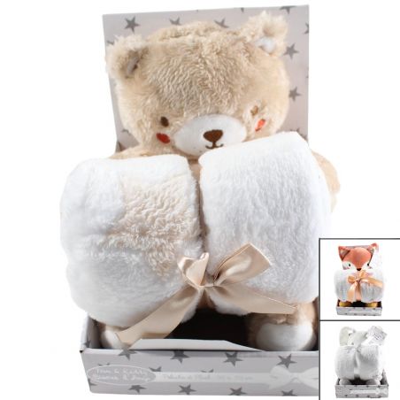 Plaid avec peluche Tom Kids