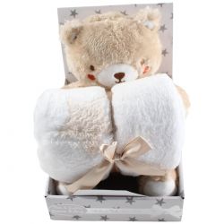 Plaid avec peluche Tom Kids