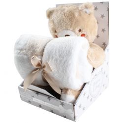 Plaid avec peluche Tom Kids