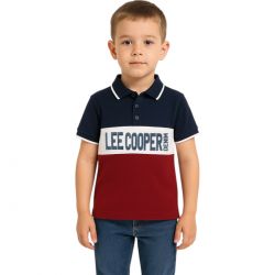 Polo manches courtes Garcon Lee Cooper