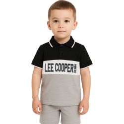Polo manches courtes Garcon Lee Cooper
