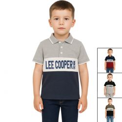 Polo manches courtes Garcon Lee Cooper