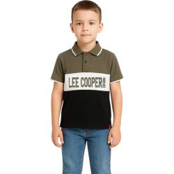 Polo manches courtes Garcon Lee Cooper