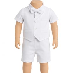 Ensemble bapteme bebe Tom Kids
