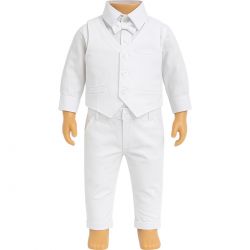 Ensemble bapteme bebe Tom Kids