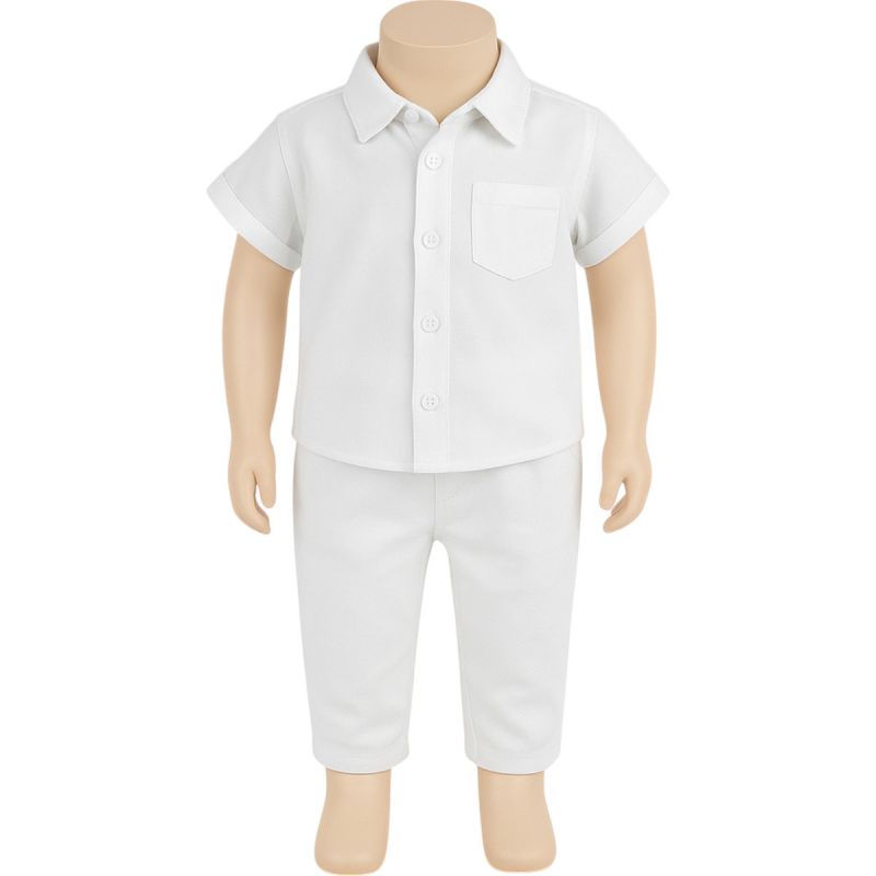 Ensemble bapteme bebe Tom Kids