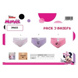 Lot de 3 slips Minnie