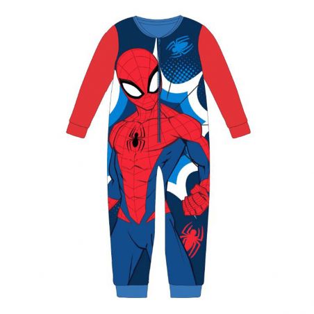 Combinaison polaire garcon Spiderman