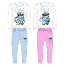 Pyjama coton fille Lilo et Stitch