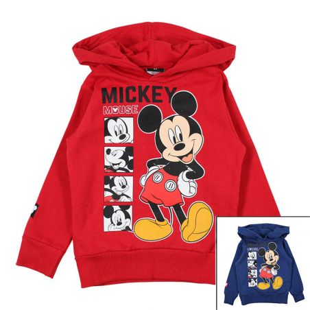 Sweat à capuche garcon Mickey Sweat à capuche garcon Mickey