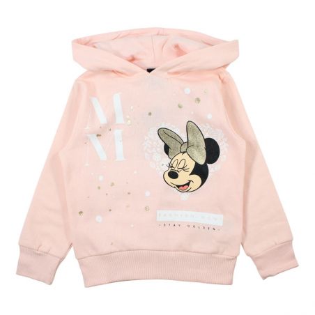 Sweat à capuche fille Minnie