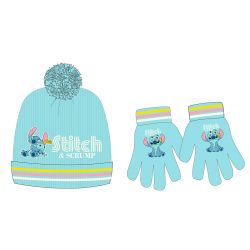 Bonnet gants Lilo et Stitch fille
