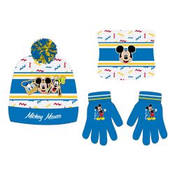 Bonnet gants snood Mickey garcon