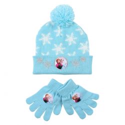 Bonnet gants La Reine des neiges fille