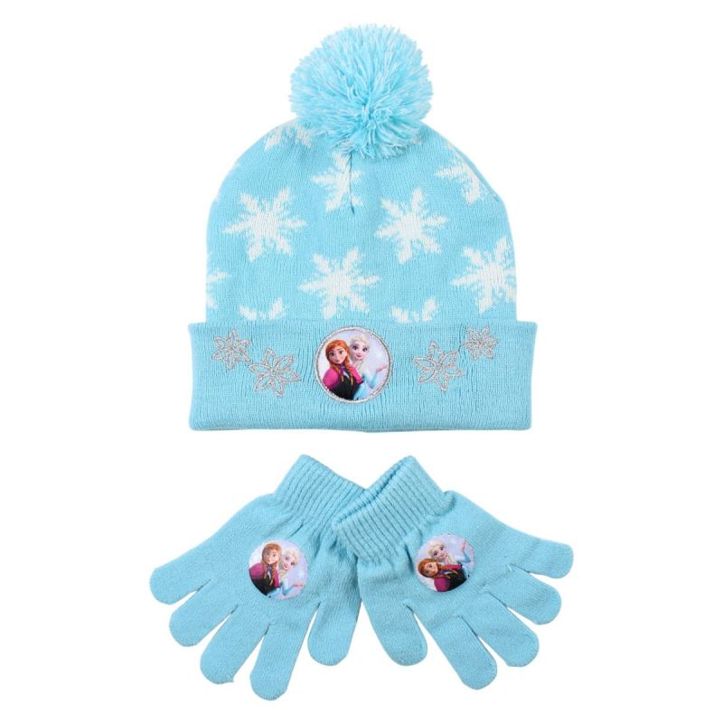 Bonnet gants La Reine des neiges fille