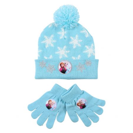 Bonnet gants La Reine des neiges fille