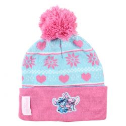Bonnet avec pompon Lilo et Stitch fille