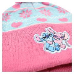 Bonnet avec pompon Lilo et Stitch fille
