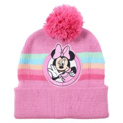 Bonnet avec pompon Minnie fille
